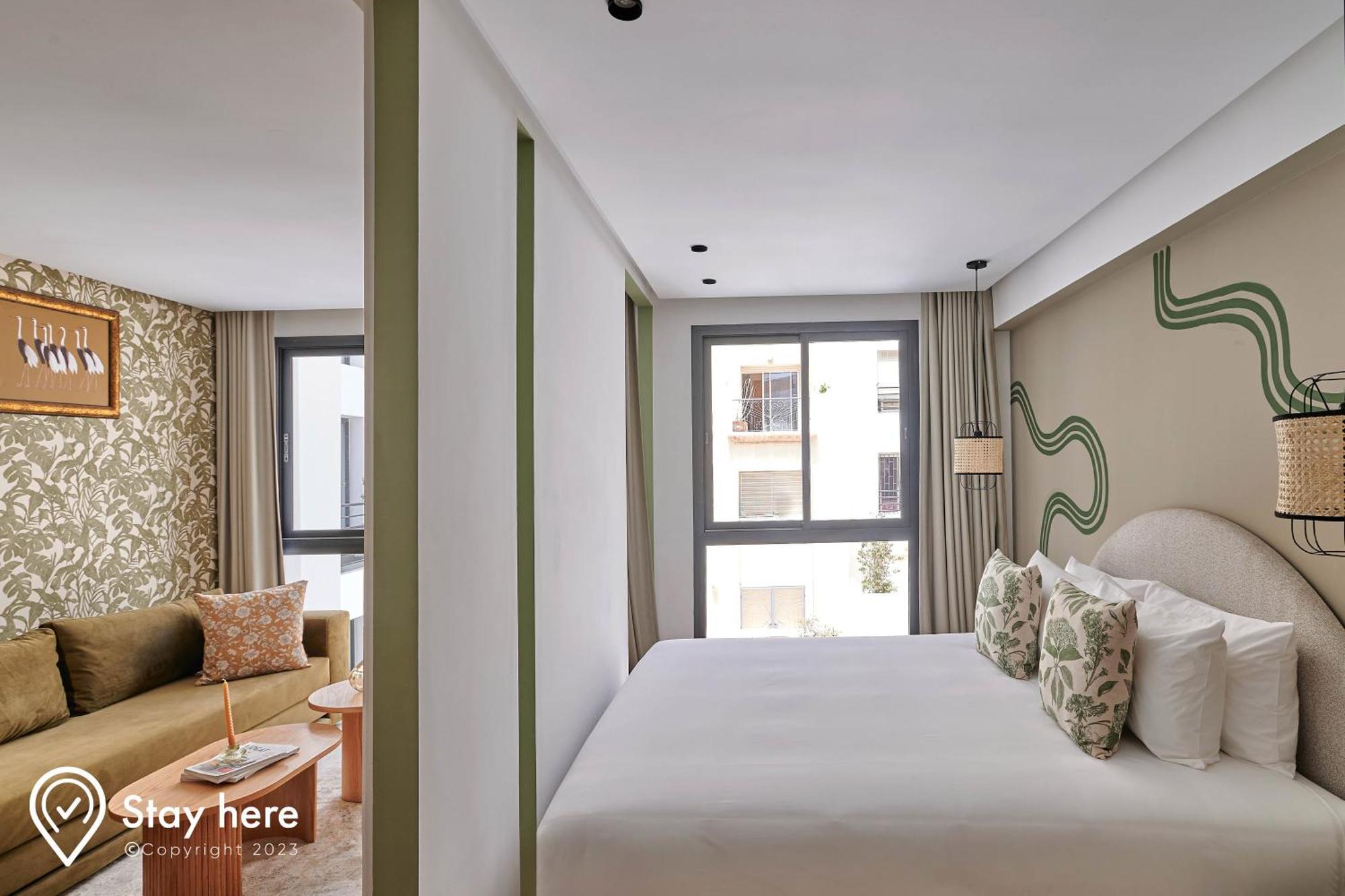 Stayhere Casablanca - Maarif - Elite Residence エクステリア 写真